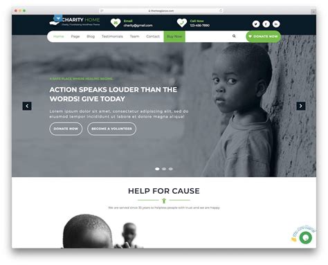 charity foundation theme|Classic Charity NGO .